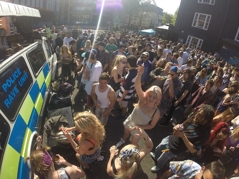 Police Rave Unit - Yard Party 2019 at The Attic Bar