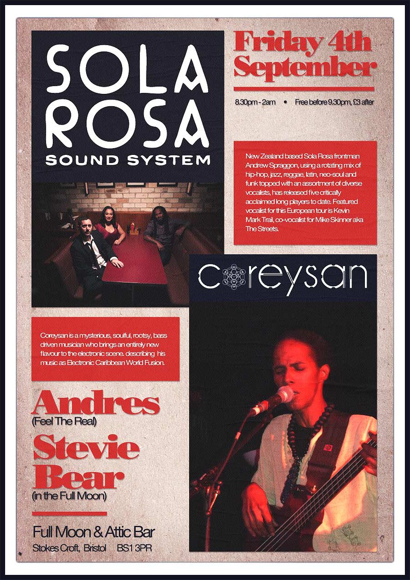 Sola Rosa Sound System at The Attic Bar