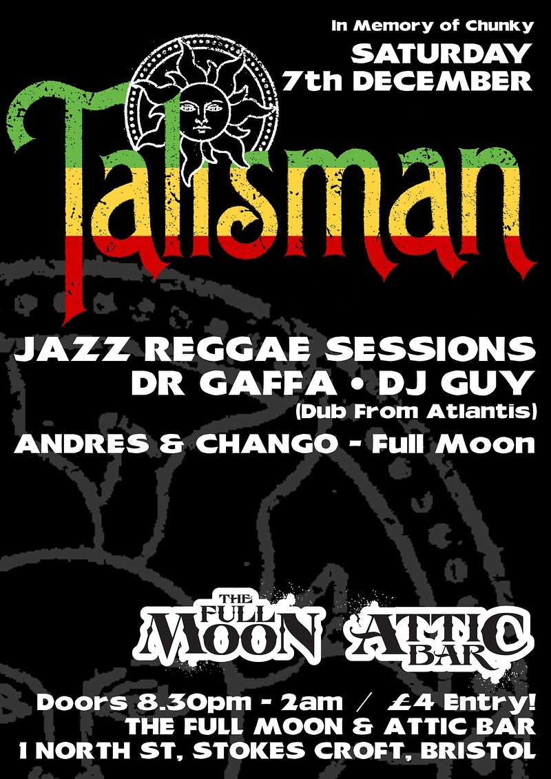 Talisman / Jazz Reggae Sessions & More at The Attic Bar