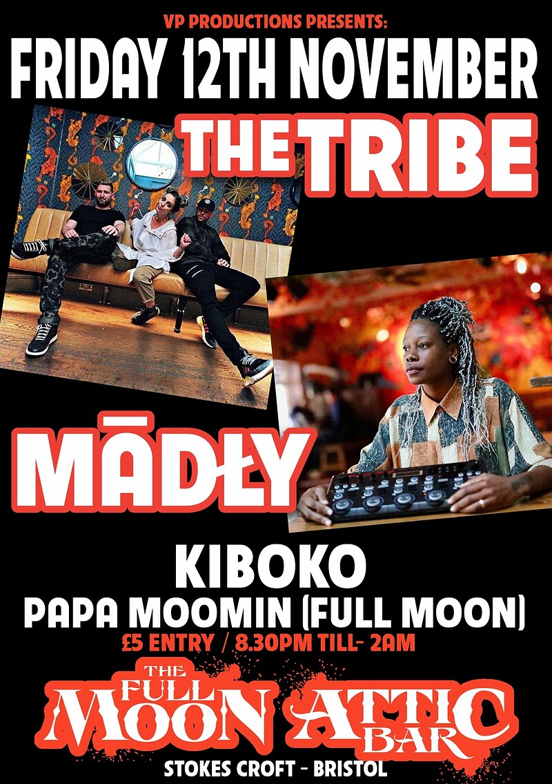 The Tribe & Madly at The Attic Bar