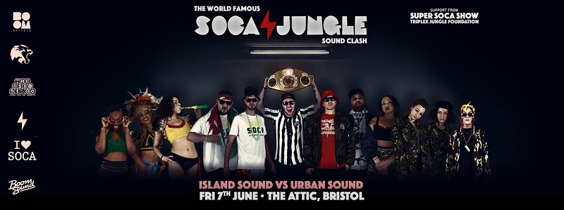 The World Famous Soca Jungle Sound Clash at The Attic Bar