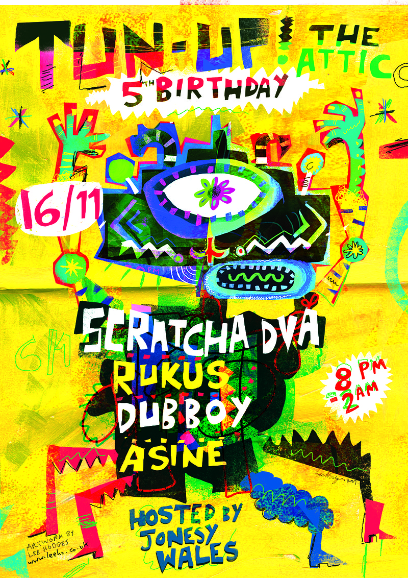 TUN UP 5th Birthday Ft. Scratcha DVA at The Attic Bar
