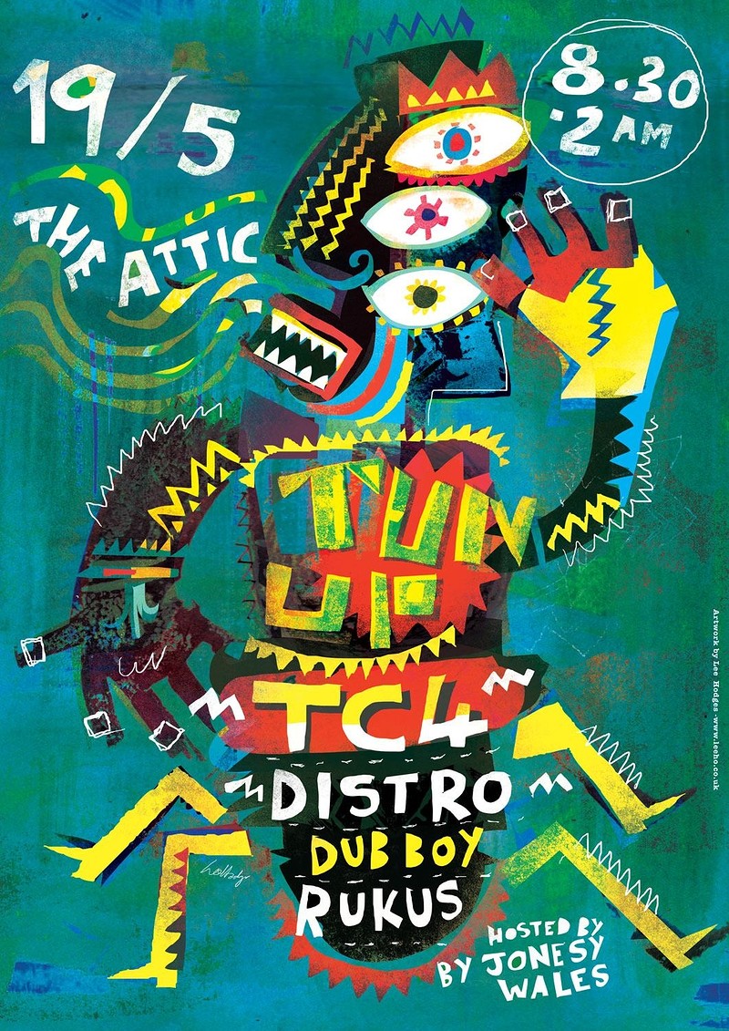 Tun Up Ft. TC4 & Distro at The Attic Bar