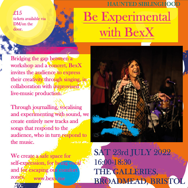 Haunted Siblinghood: Be Experimental With BexX at The Galleries, Broadmead