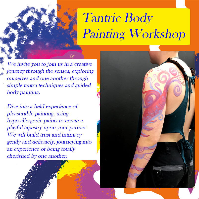Tantric Body Painting workshop at The Galleries, Broadmead