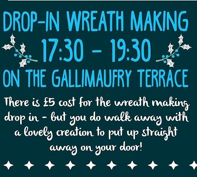 Festive Wreath Making Workshop at The Gallimaufry