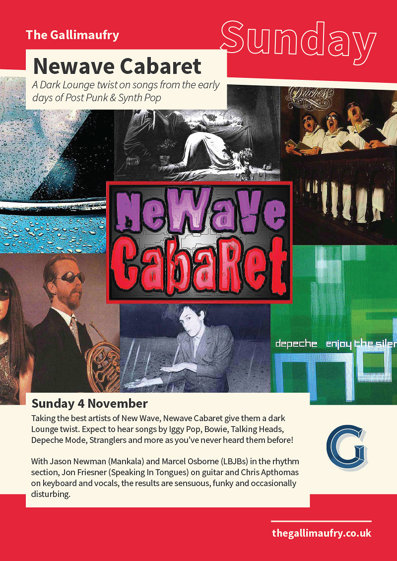 NEWAVE CABARET at The Gallimaufry