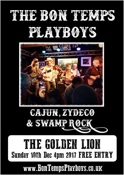 CANCELLED DUE TO SNOW Bon Temps Playboys at The Golden Lion