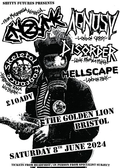 ENZYME , AGNOSY, DISORDER, HELLSCAPE & MORE at The Golden Lion