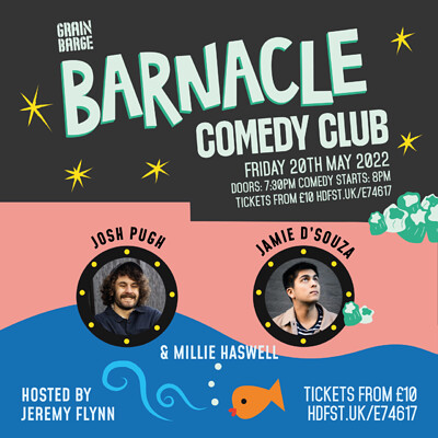 Barnacle Comedy Club at The Grain Barge in Bristol