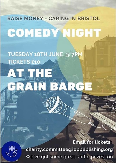 Best of Bristol's Stand Up Comedy to aid homeless at The Grain Barge