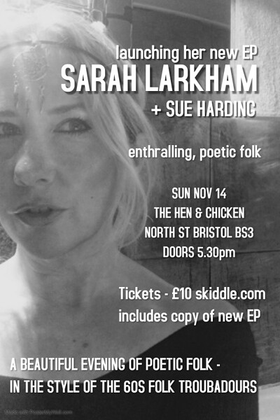 Sarah Larkham EP launch at the hen and chicken