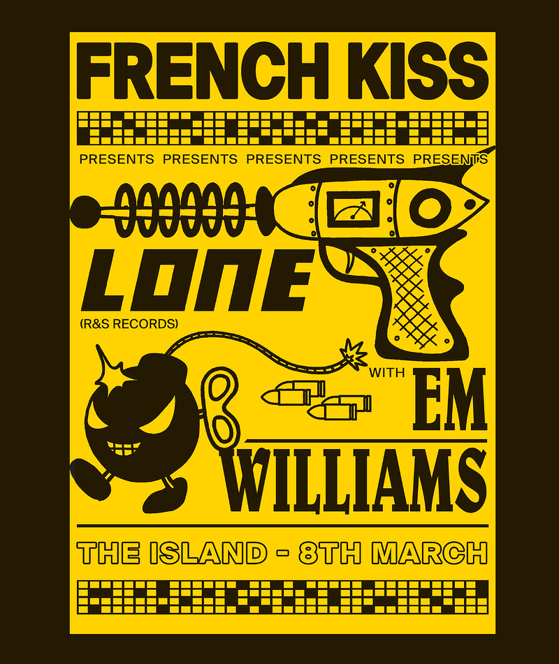 French Kiss presents: Lone  / Em Williams at The Island