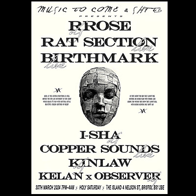 Rrose + Rat Section + i-sha + Birthmark +++ at The Island