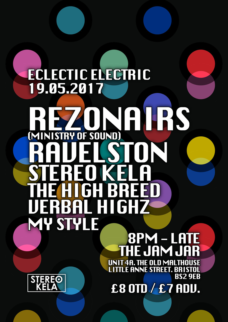 Eclectic Electric w/ Rezonairs at The Jam Jar