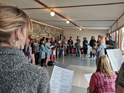 Folk Singing Workshop at The Jam Jar in Bristol