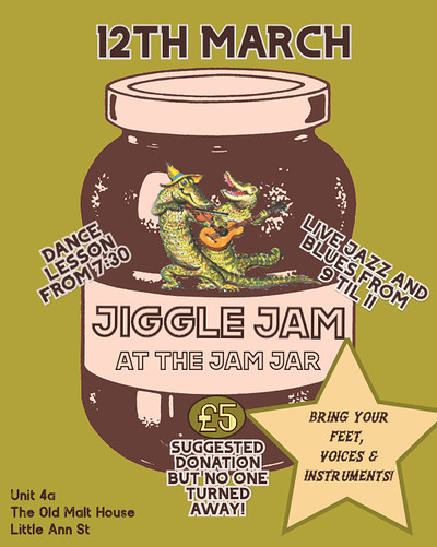 Jiggle Jam at Jam Jar