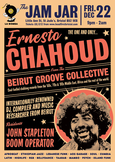 La Bomba presents Ernesto Chahoud at The Jam Jar