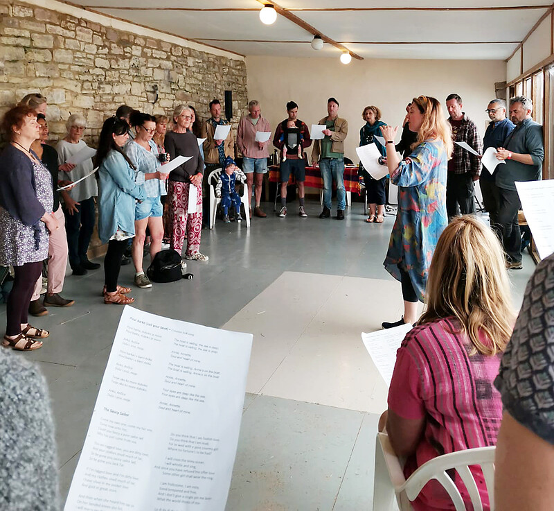 Polyphonic Singing Workshop at St Anne's Church, Greenbank
