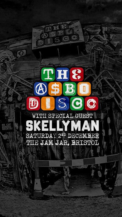 The Asbo Disco at The Jam Jar