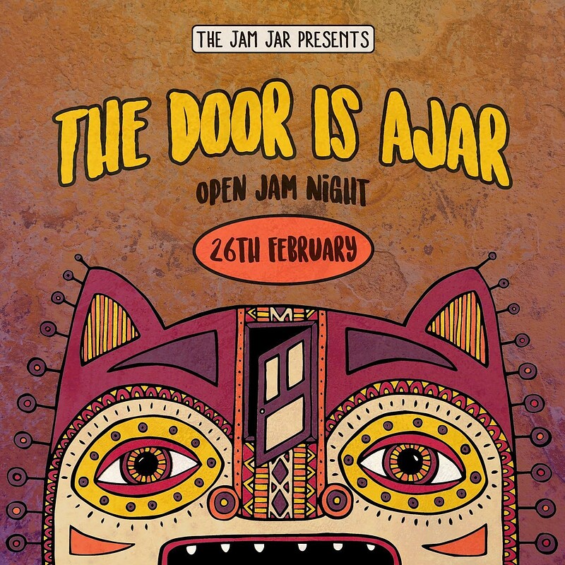 The Door is Ajar at The Jam Jar