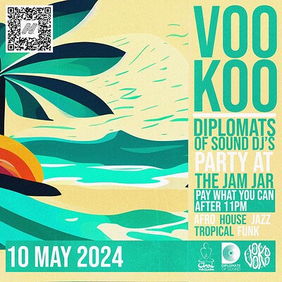 Vookoo + Diplomats of Sound DJ's at The Jam Jar
