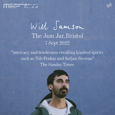 Will Samson at The Jam Jar in Bristol