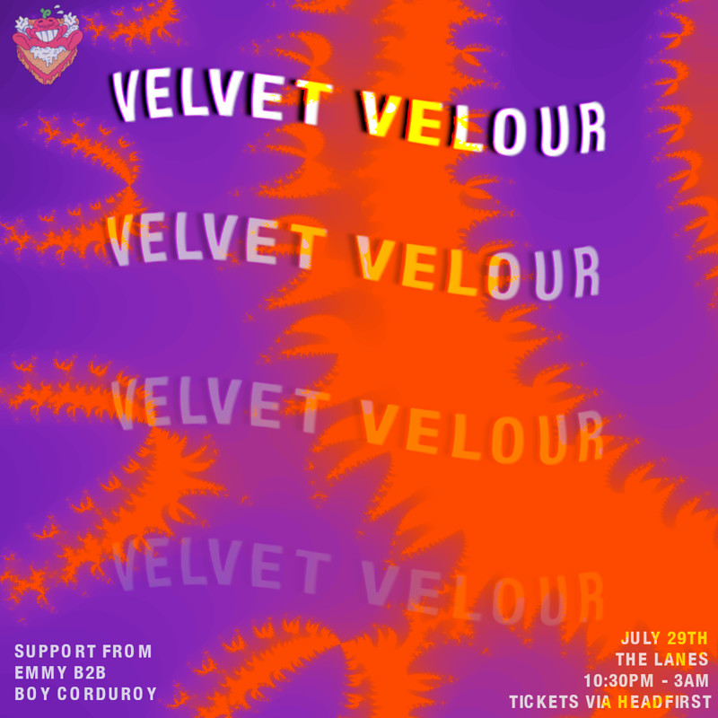 Baked Well Presents: Velvet Velour at The Lanes