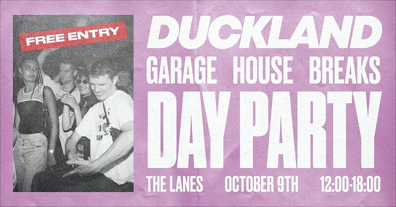 Duckland 015 - UKG Free party at The Lanes