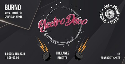 ElectroDisco at The Lanes in Bristol