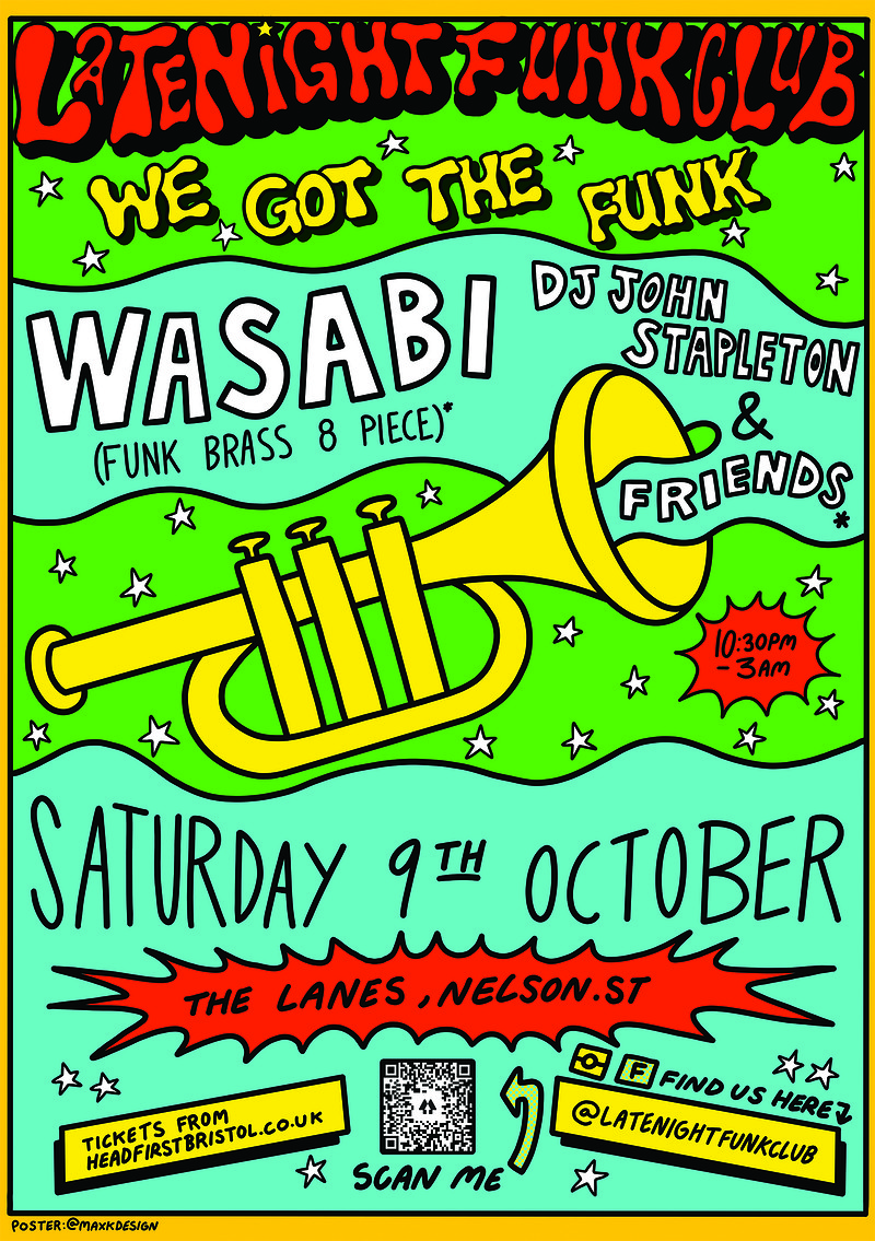 Late Night Funk Club: Wasabi + John Stapleton at The Lanes