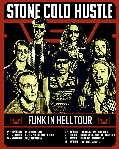 LNFC: Stone Cold Hustle - Funk In Hell Tour + DJs at The Lanes
