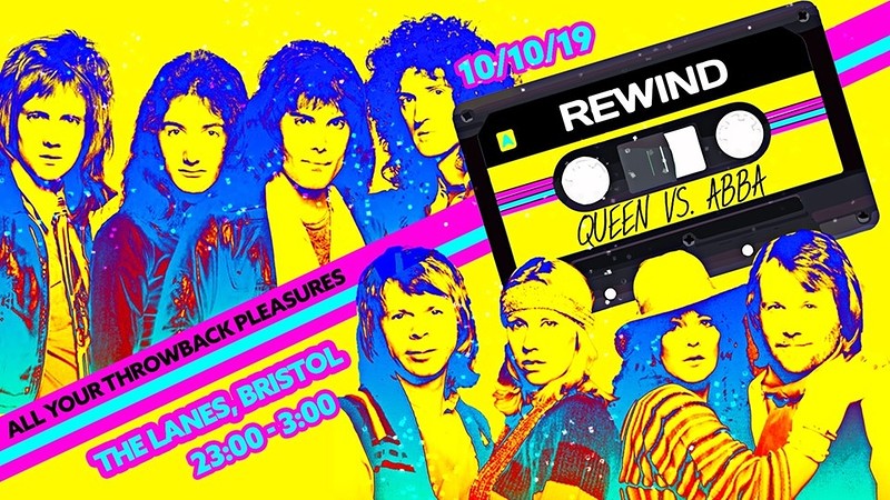 Rewind: Queen vs ABBA - 10.10.19 - The Lanes at The Lanes