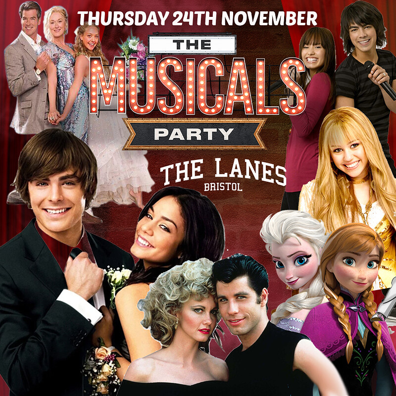 The Musicals Party at The Lanes