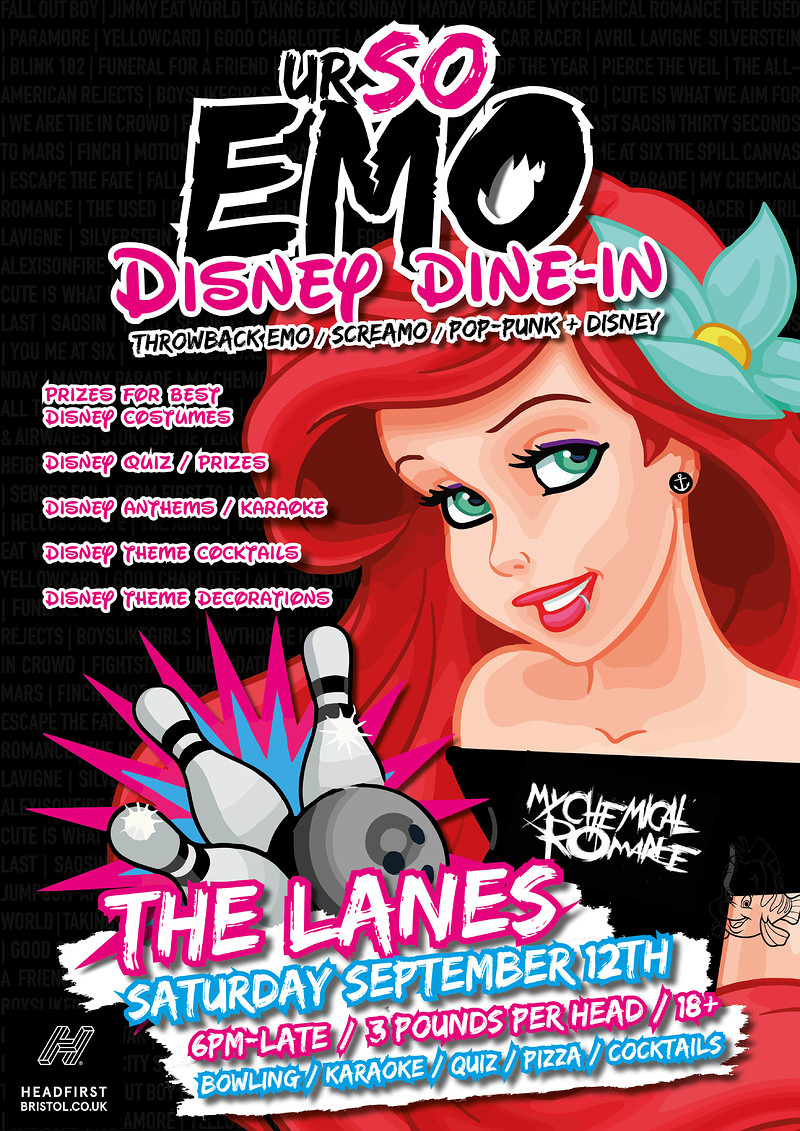 Ur So Emo - Disney Dine-In at The Lanes