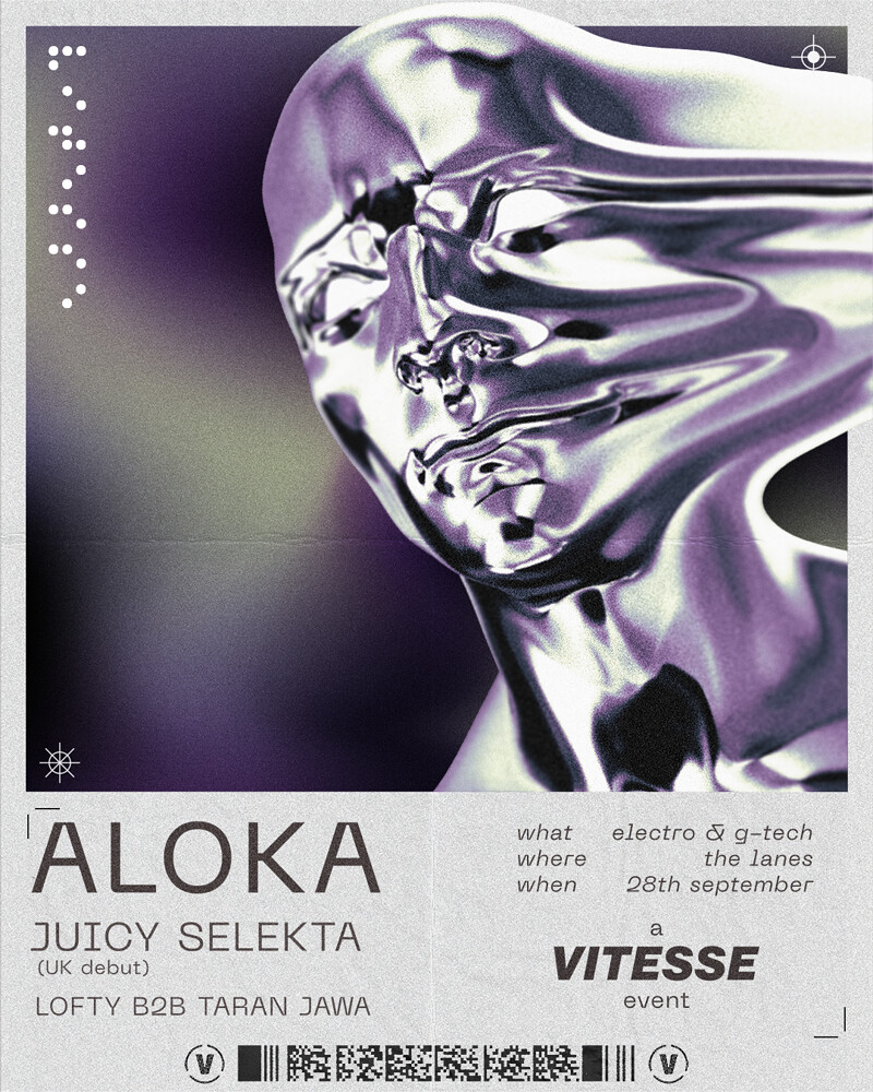Vitesse presents: Aloka, JUICY SELEKTA + more at The Lanes