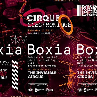 Cirque Électronique w/ Boxia at The Loco Klub in Bristol
