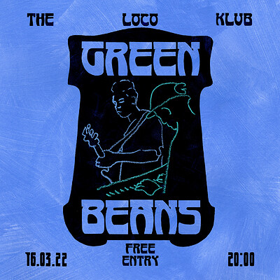 Green Beans at The Loco Klub in Bristol
