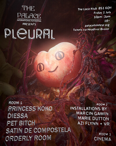 Pleural: The Palace Fundraiser tickets otd at The Loco Klub in Bristol