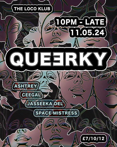 QUEERKY W/ ASHTREY at The Loco Klub