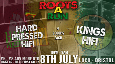 Roots A Run Sound Sessions at The Loco Klub in Bristol