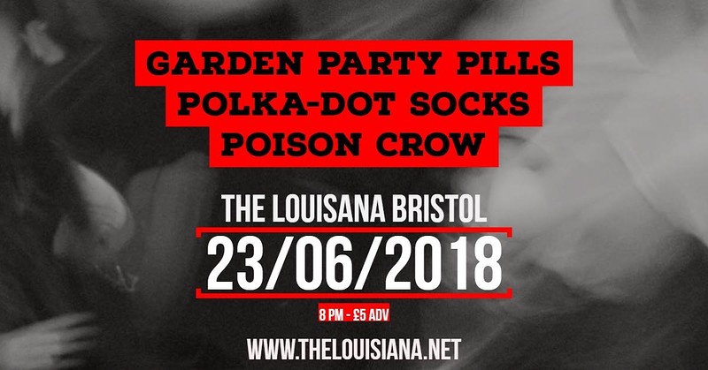 Garden Party Pills - Polka Dot Socks - Poison Crow at The Louisiana