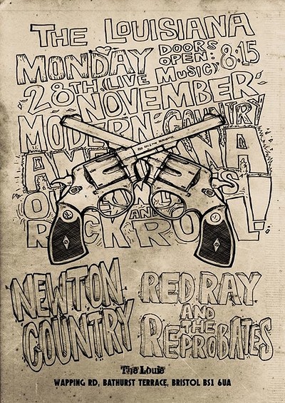 NEWTON COUNTRY // RED RAY & THE REPROBATES at The Louisiana