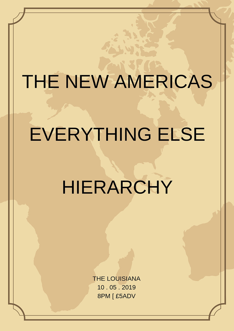 The New America + Everything Else + Hierarchy at The Louisiana