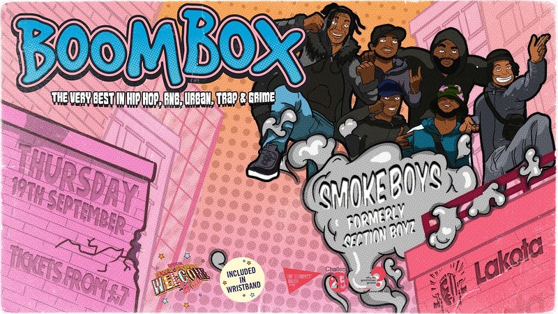 Boombox: Smoke Boys at The Love Inn
