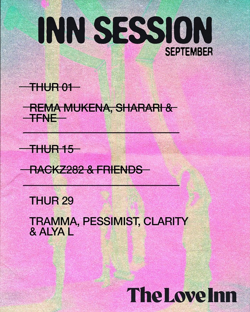 Inn Session #09 w/ Tramma & Friends at The Love Inn