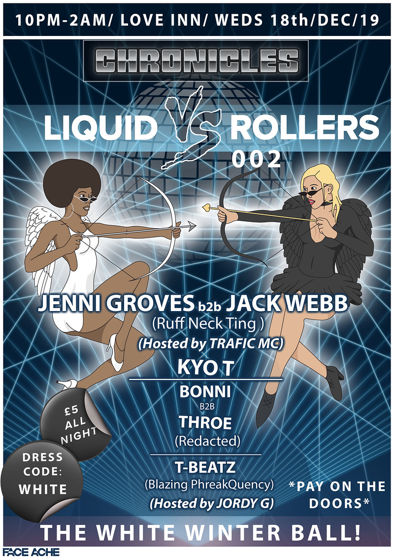 Liquid VS Rollers 002- White Winter Ball at The Love Inn