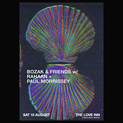 Paul 'Bozak' Morrissey + Rahaan at The Love Inn