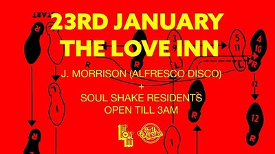 Soul Shake Presents: J Morrison + Residents at The Love Inn