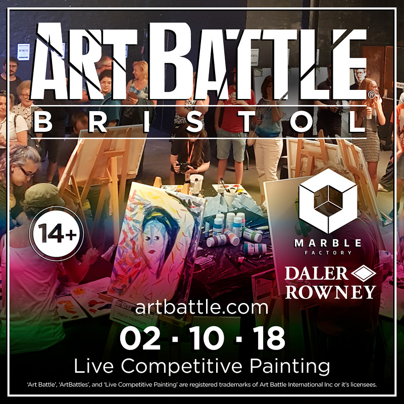 Art Battle Bristol at The Marble Factory